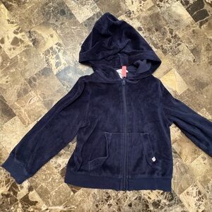 H&M Navy Blue Hooded Jacket 2-4 years